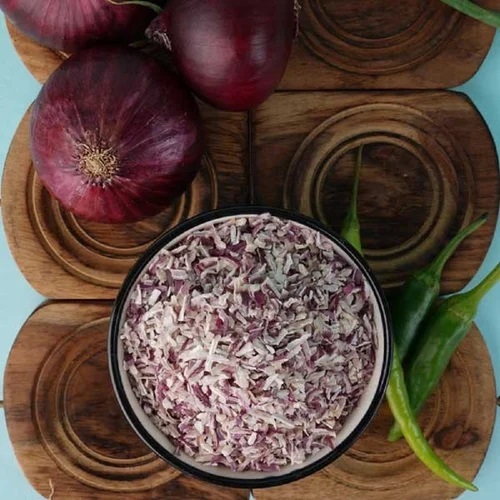 Dehydrated Red Onion Chopped